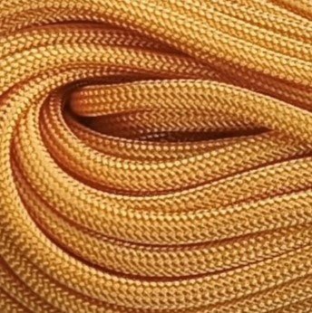 Paracord 550 type lll 100% nylon color DORADO - Imagen 7