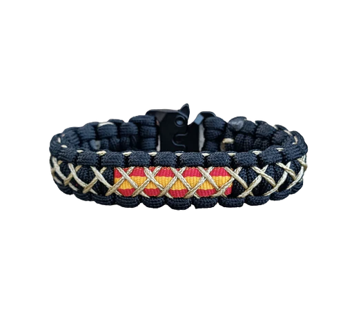 Pulsera Cobra TRENZADA Negro - Boa - Imagen 2
