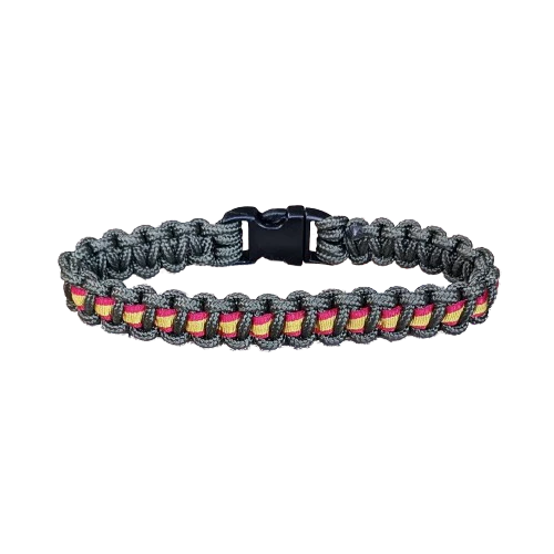 Pulsera paracord España Cobra MINI Verde Militar - Imagen 2