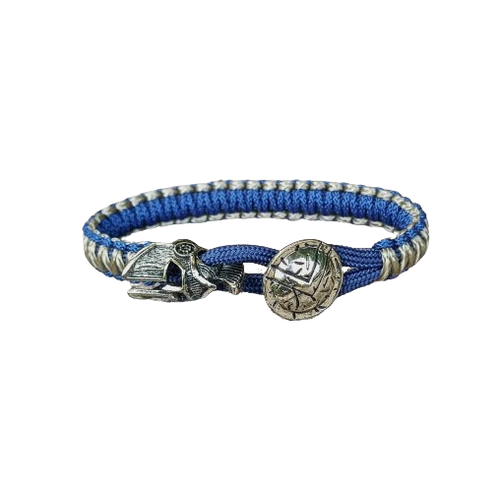 Pulsera ESPARTANO paracord azul Temístocles - Imagen 2