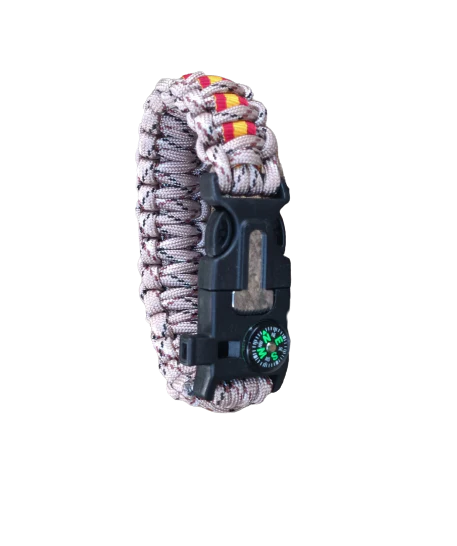 Pulsera Supervivencia España 5 en 1 Árido